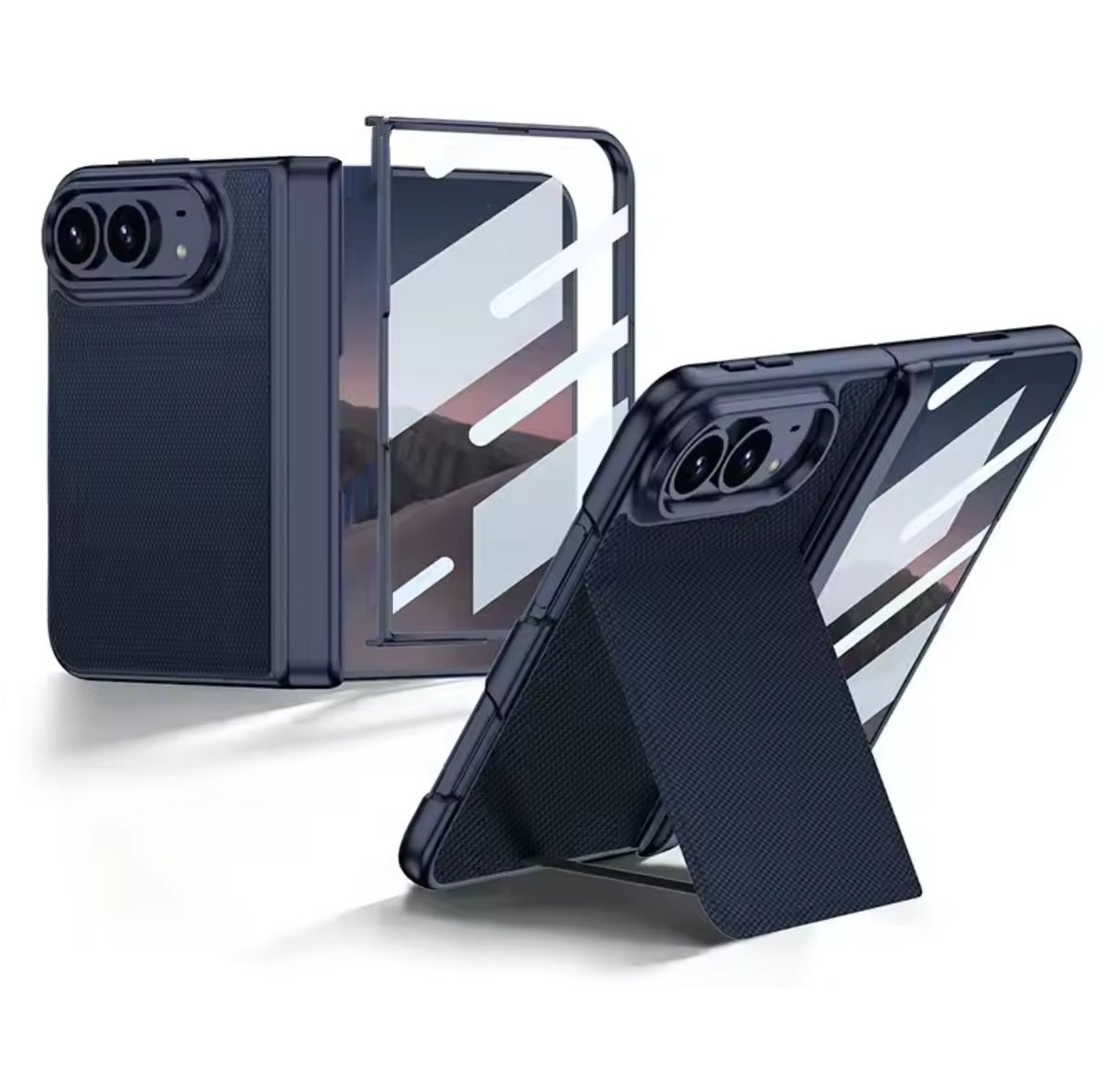 iPhone Duo Phold Case with Kickstand